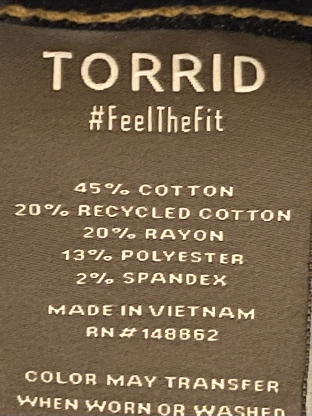 Torrid Weekend Wide Leg Jeans Size 2R NWT Stretch Denim Pull-On Plus Size - Picture 7 of 8